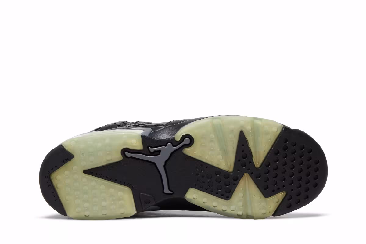 Air Jordan 6 GS Black Cool Grey, view 5