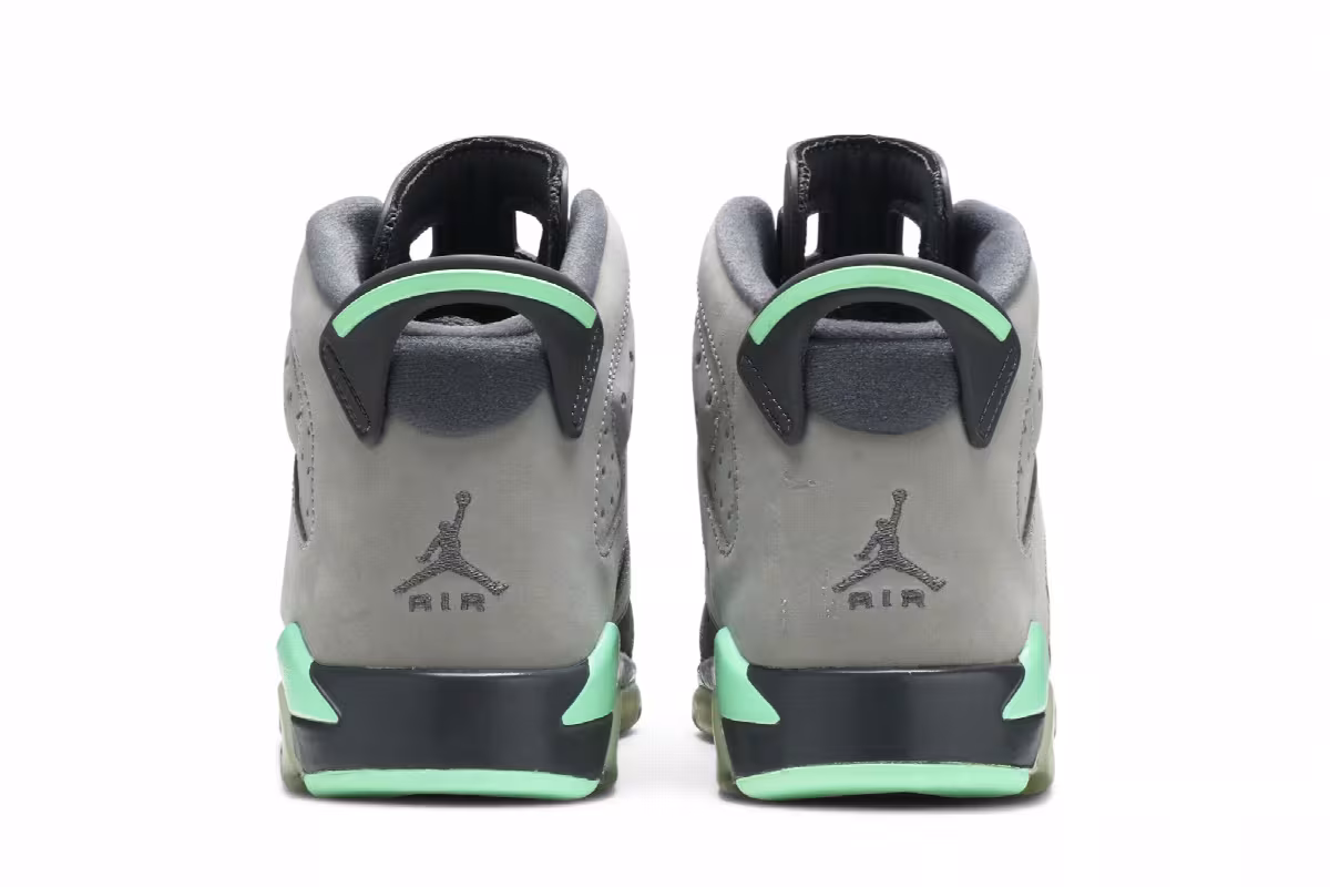 Air Jordan 6 GS Green Glow, view 7