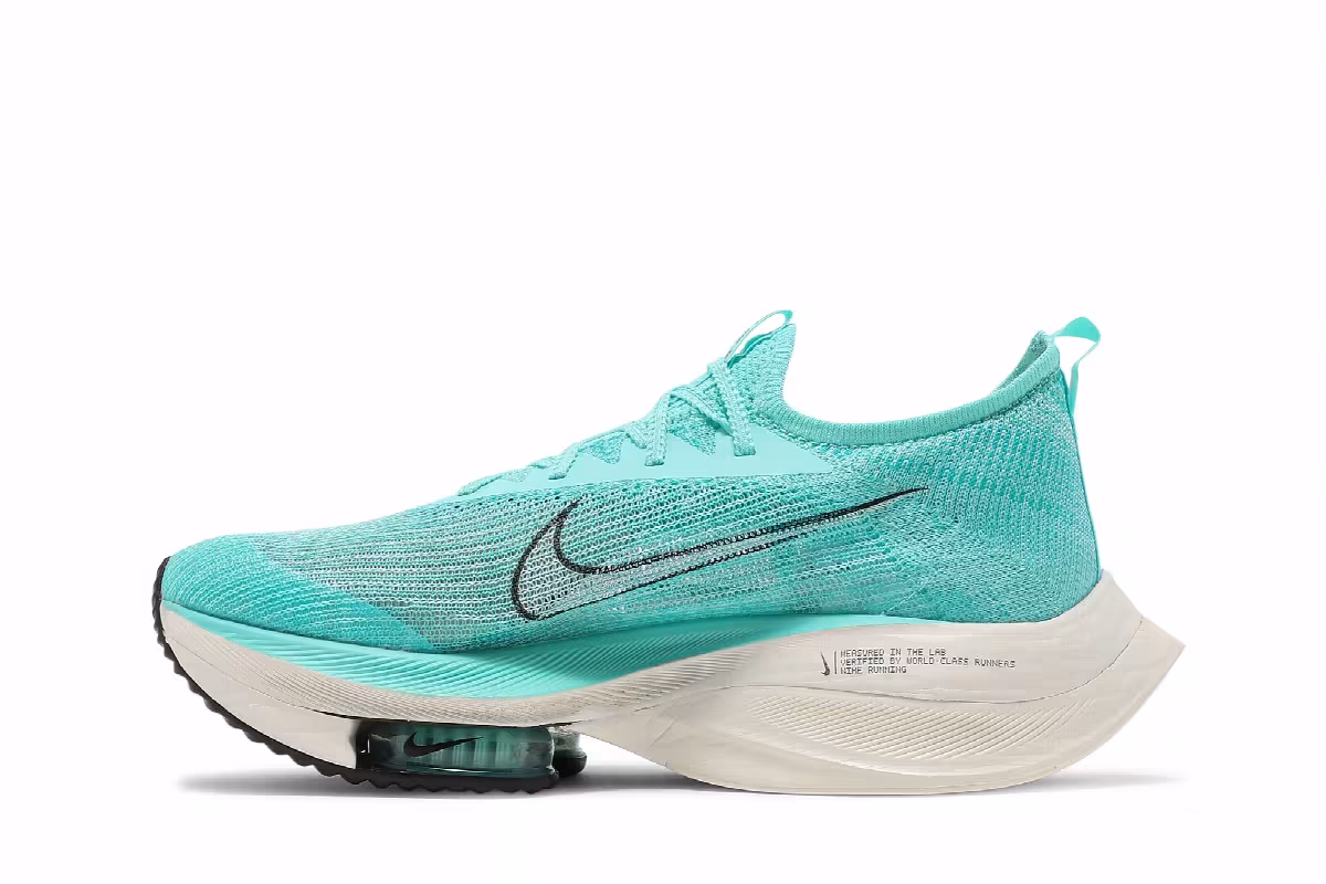 Nike Air Zoom Alphafly Next% Hyper Turquoise, view 4
