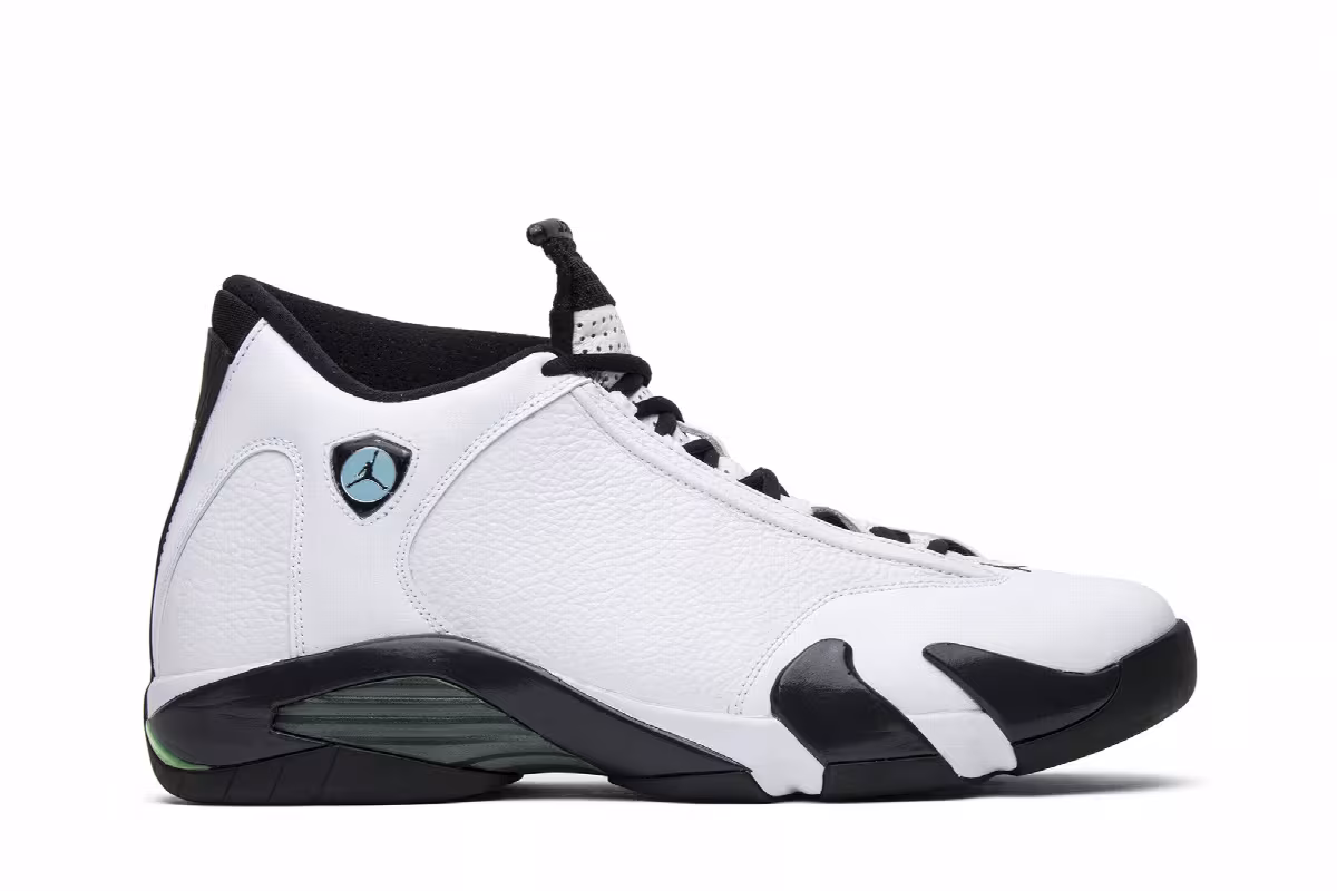 Air Jordan 14 Oxidized Green 2016, view 2