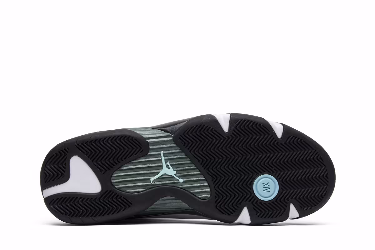 Air Jordan 14 Oxidized Green 2016, view 5