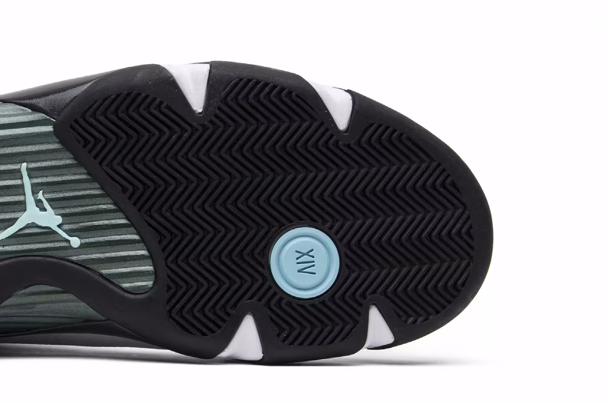 Air Jordan 14 Oxidized Green 2016, view 6