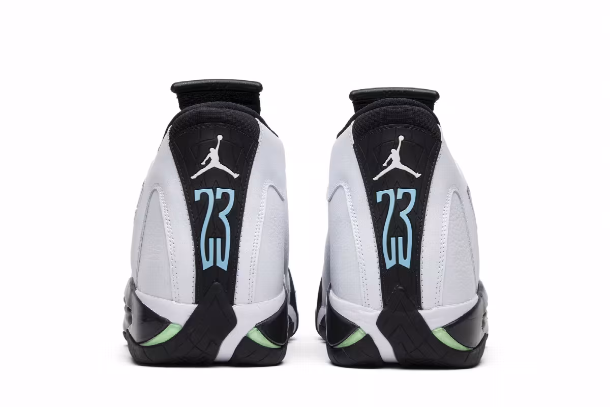 Air Jordan 14 Oxidized Green 2016, view 7
