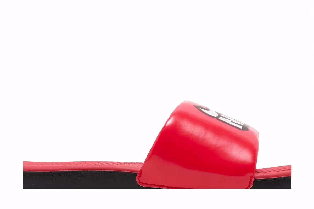 Nike Kawa Slide GS University Red, view 3