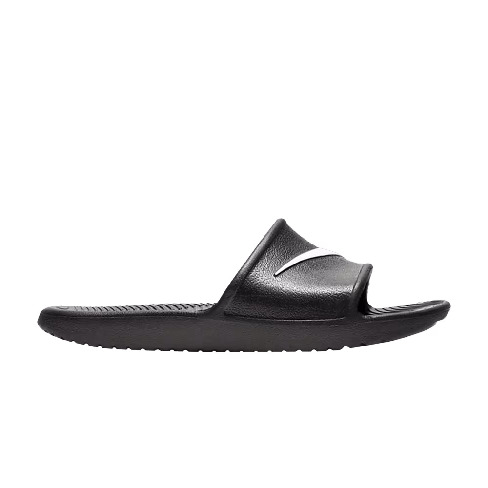Nike Kawa Slide GS Black White