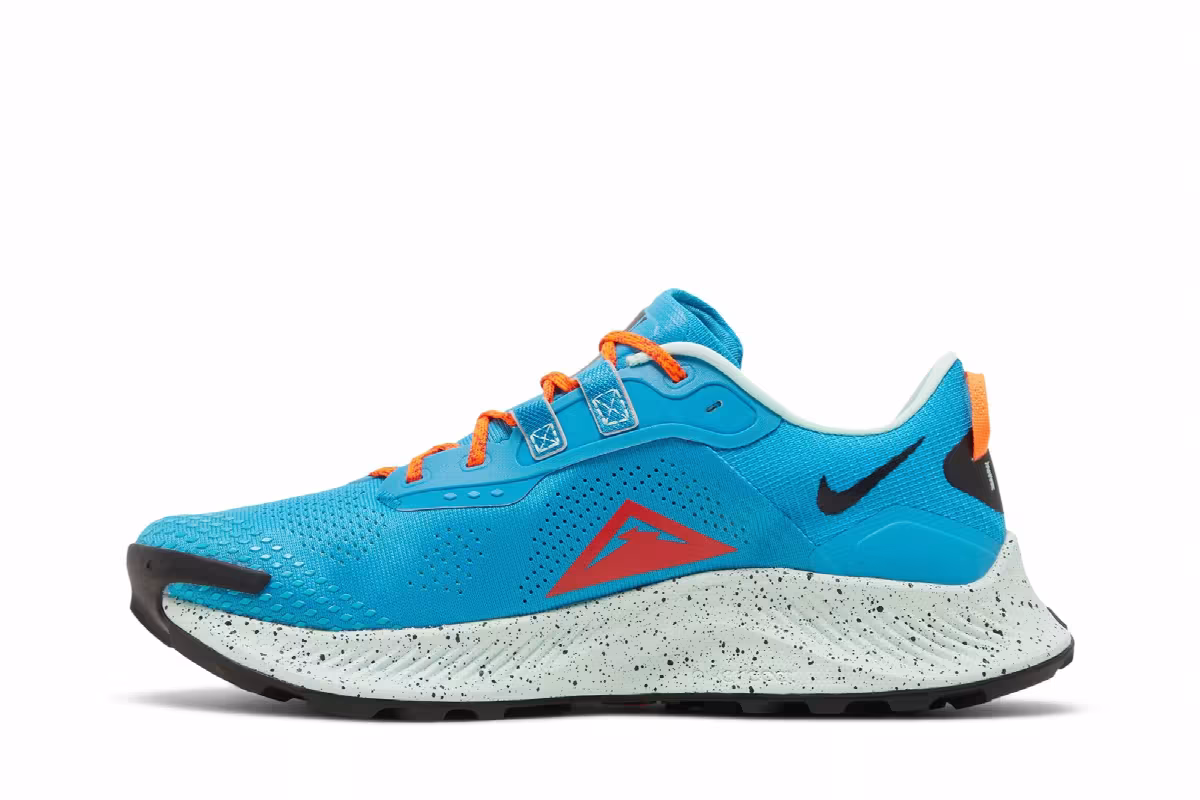 Nike Pegasus Trail 3 Laser Blue Habanero Red, view 4