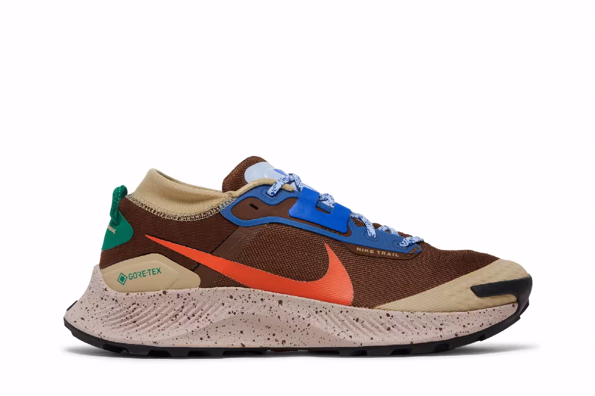 Nike Pegasus Trail 3 GTX Cocao Wow Hyper Royal Malachite, view 2