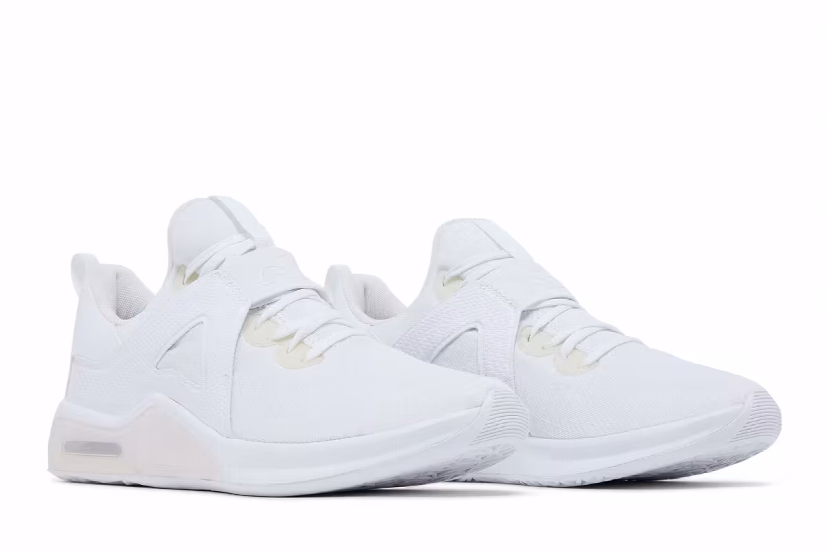 Nike Women's Air Max Bella TR5 Triple White, view 9