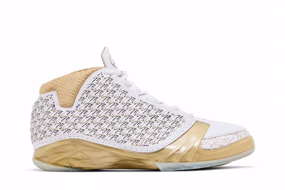 Trophy Room x Air Jordan 23 White, view 2