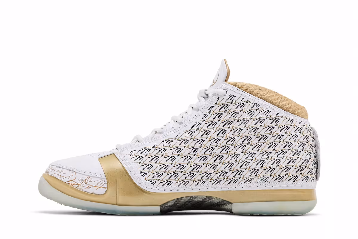 Trophy Room x Air Jordan 23 White, view 4