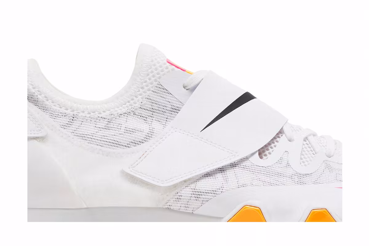 Nike Pole Vault Elite White Hyper Pink Orange, view 3