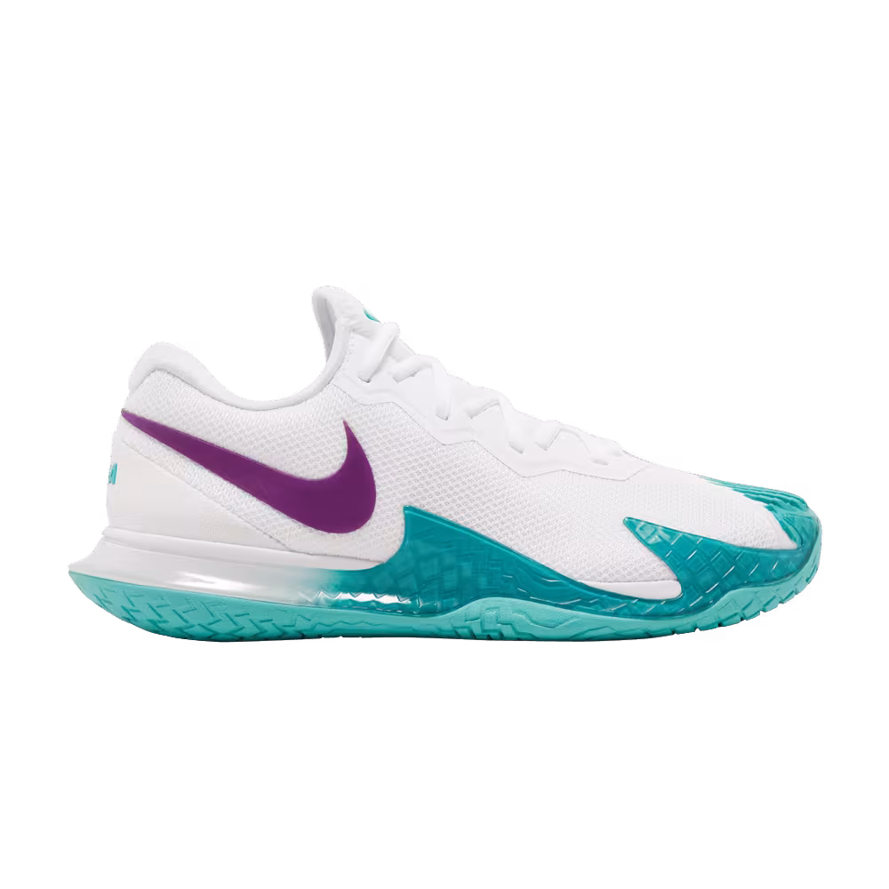 NikeCourt Zoom Vapor Cage 4 Rafa White Washed Teal