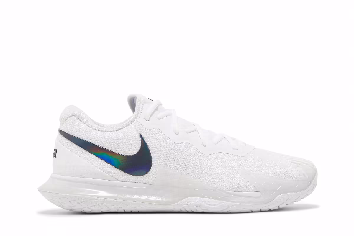 NikeCourt Zoom Vapor Cage 4 Rafa White Black, view 2