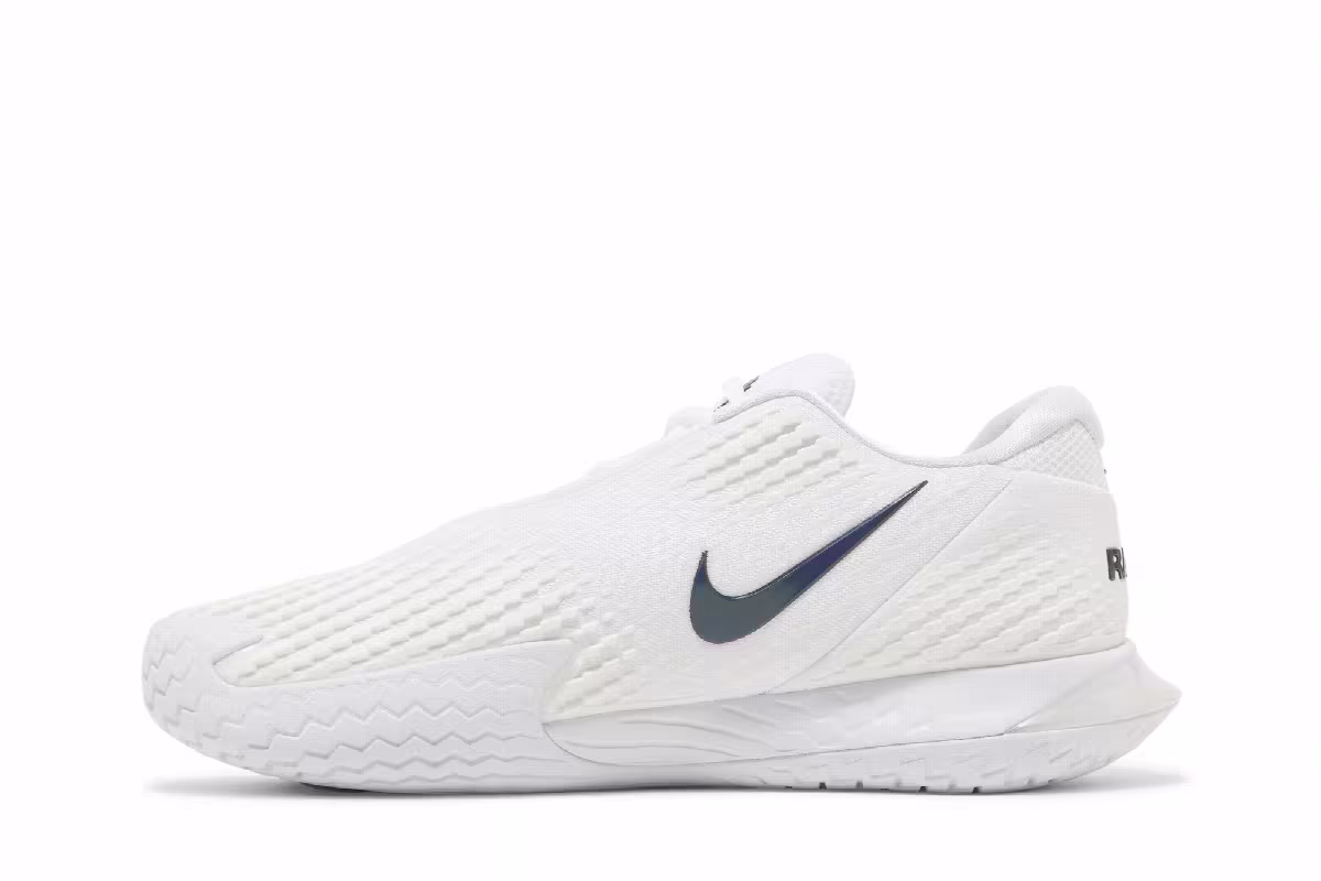 NikeCourt Zoom Vapor Cage 4 Rafa White Black, view 4