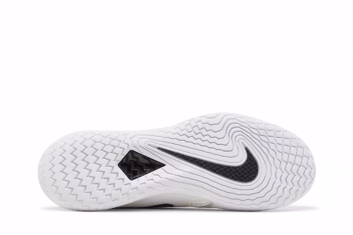 NikeCourt Zoom Vapor Cage 4 Rafa White Black, view 5