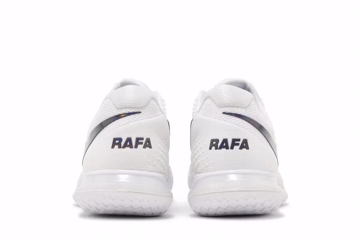 NikeCourt Zoom Vapor Cage 4 Rafa White Black, view 7