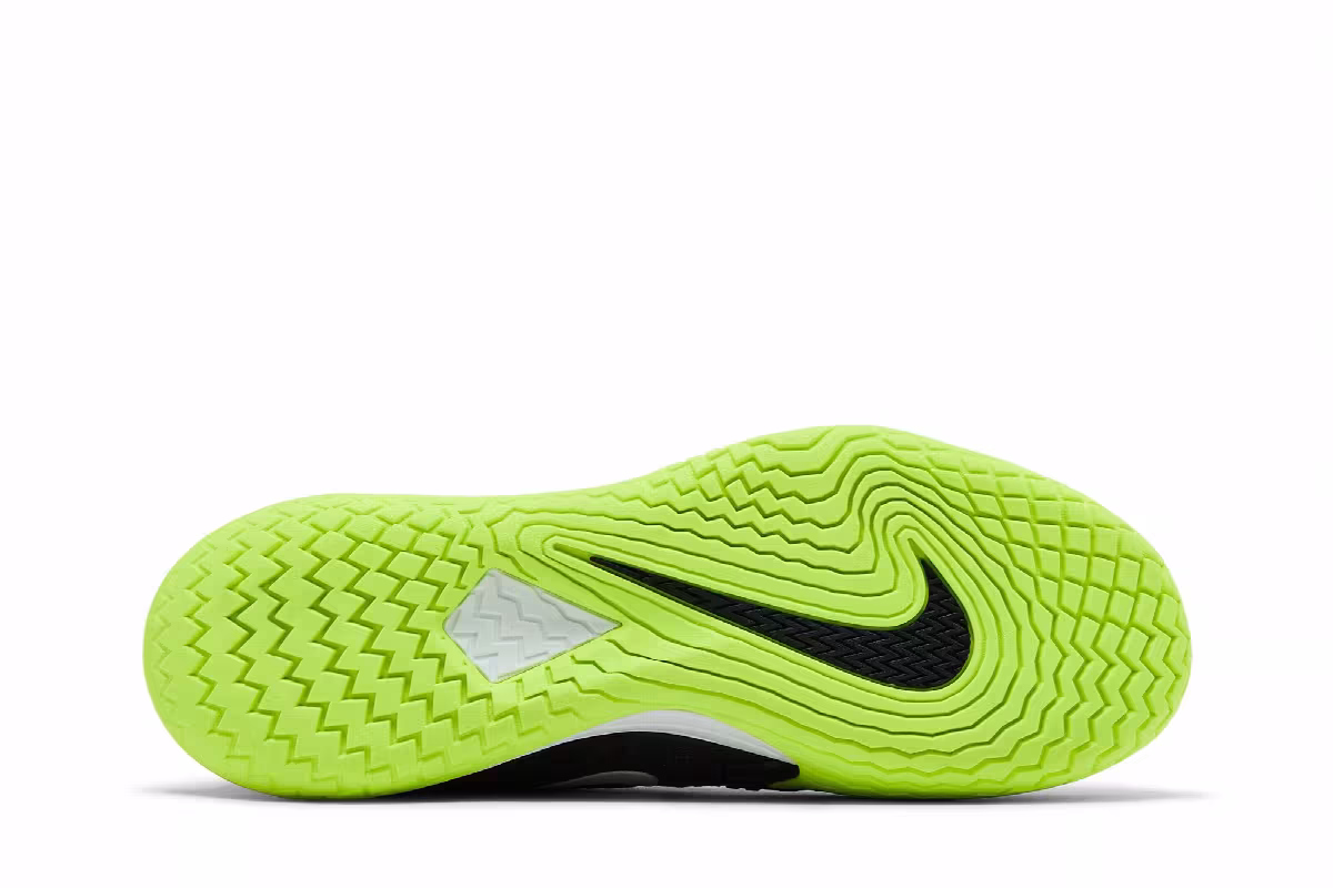 NikeCourt Zoom Vapor Cage 4 Rafa Off Noir Volt, view 5