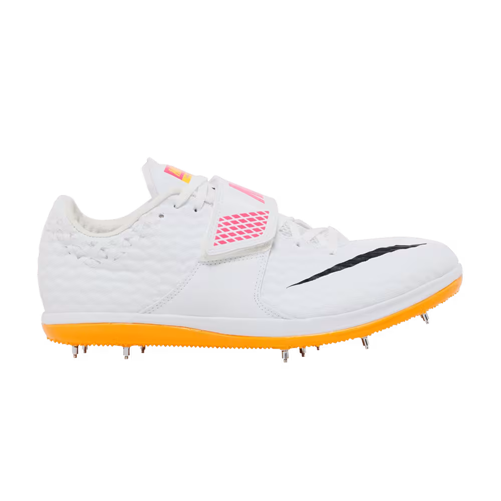 Nike High Jump Elite White Hyper Pink Orange