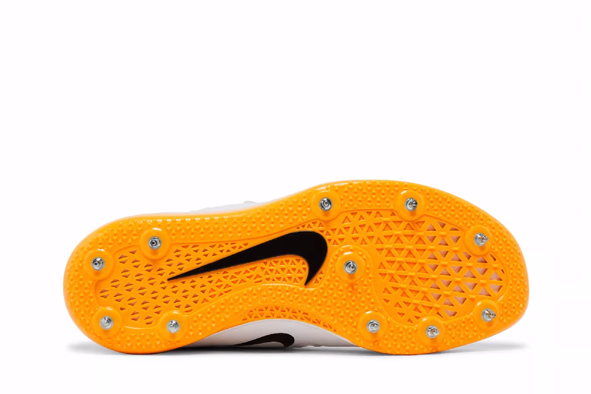 Nike High Jump Elite White Hyper Pink Orange, view 5