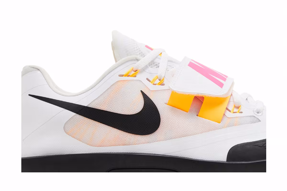 Nike Zoom SD 4 White Laser Orange, view 3