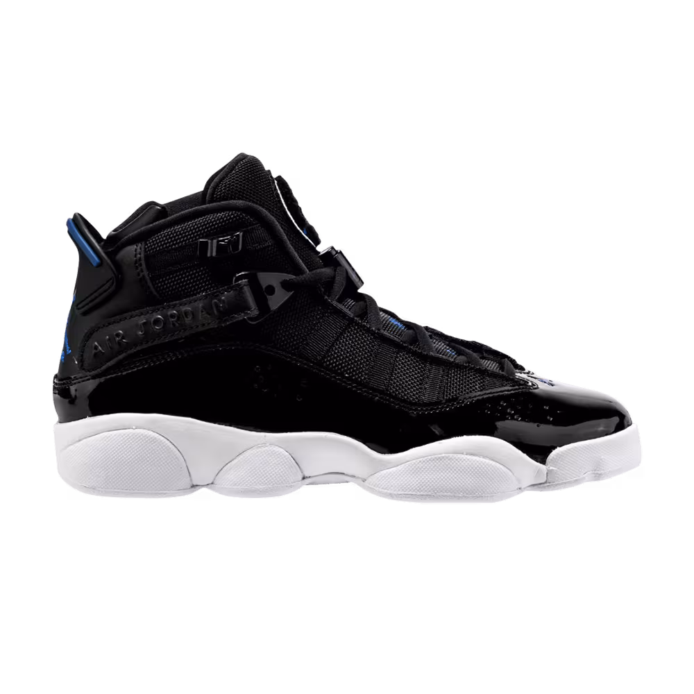 Air Jordan 6 Rings GS Black Blue