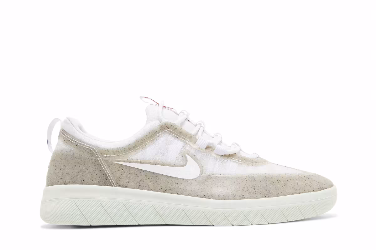 Nike Nyjah Free 2 SB White Barely Green, view 2