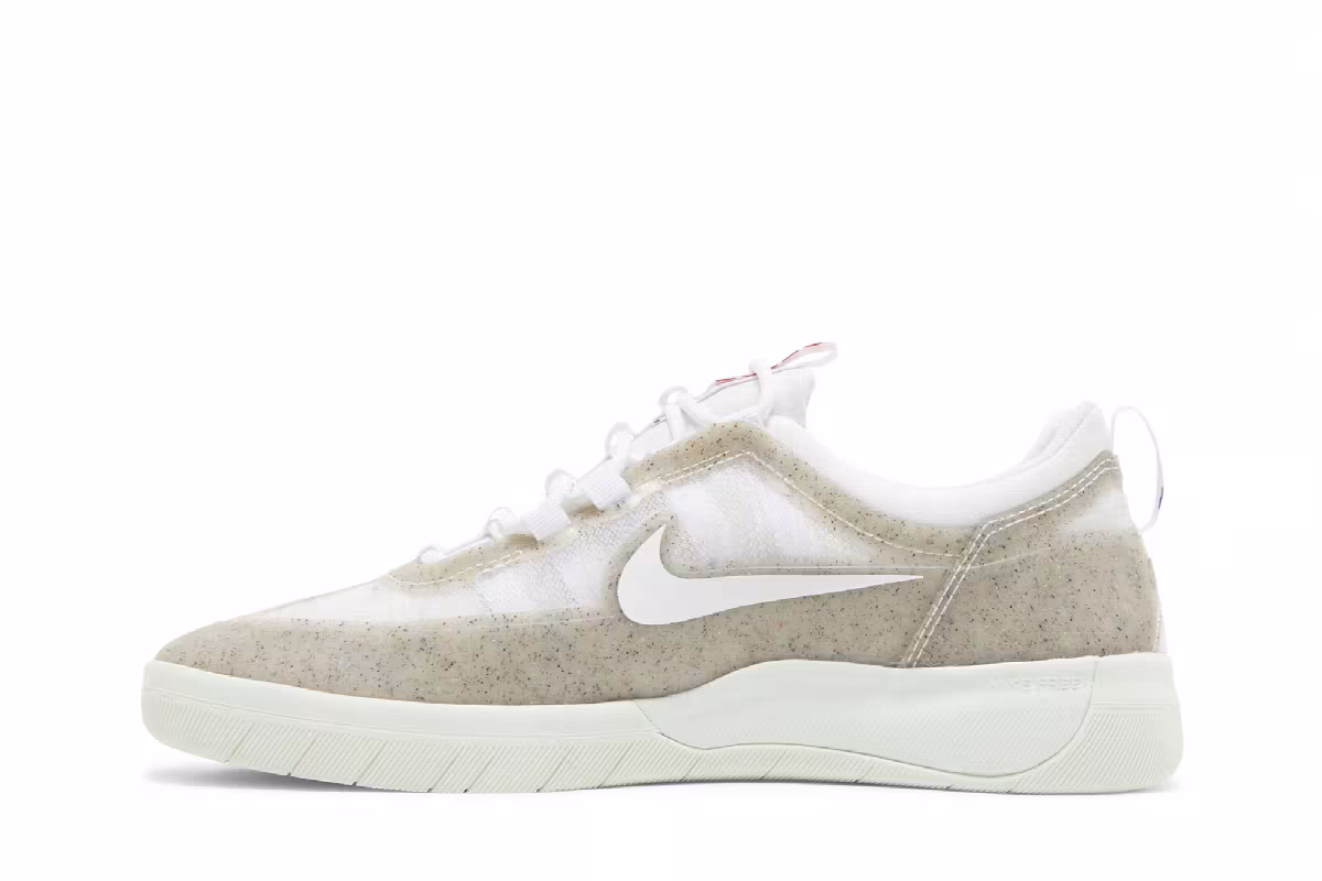 Nike Nyjah Free 2 SB White Barely Green, view 4