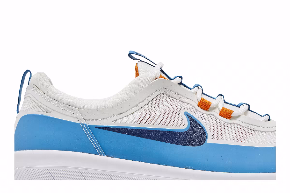 Nike Nyjah Free 2 SB White Dutch Blue, view 3