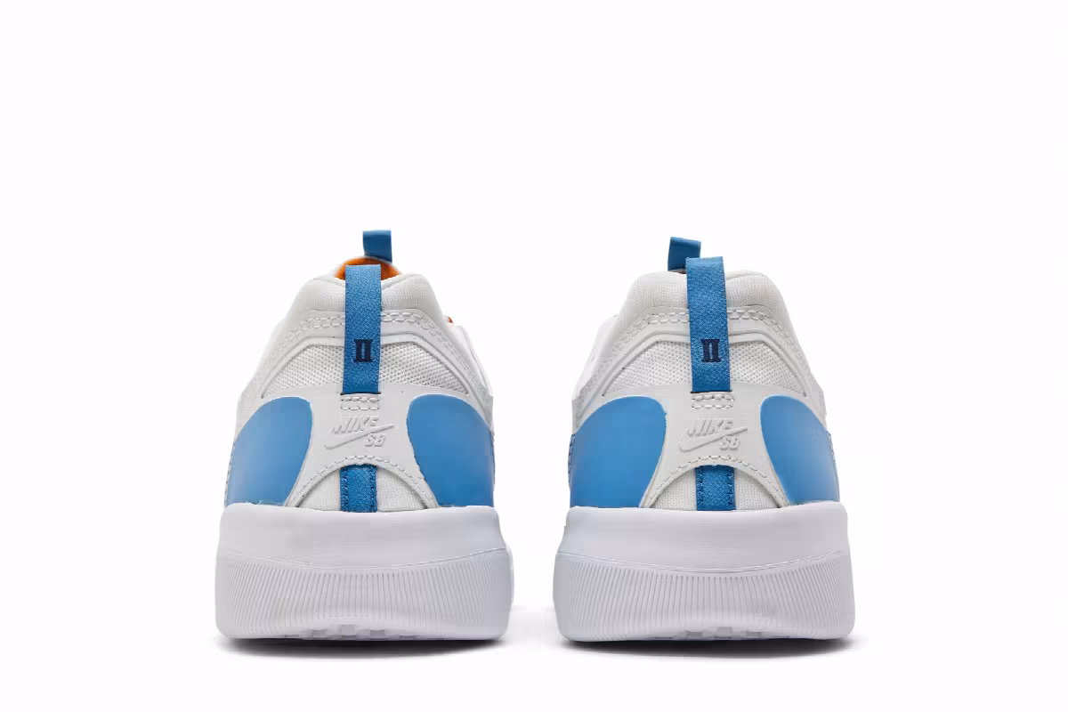 Nike Nyjah Free 2 SB White Dutch Blue, view 7
