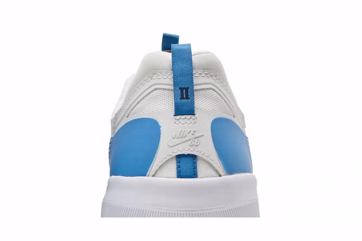 Nike Nyjah Free 2 SB White Dutch Blue, view 8
