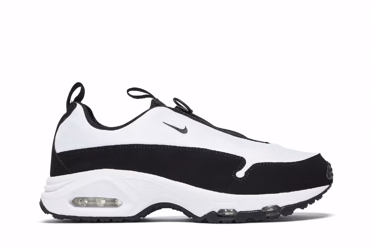 Comme des Garçons Homme Plus x Nike Air Sunder Max White Black, view 2