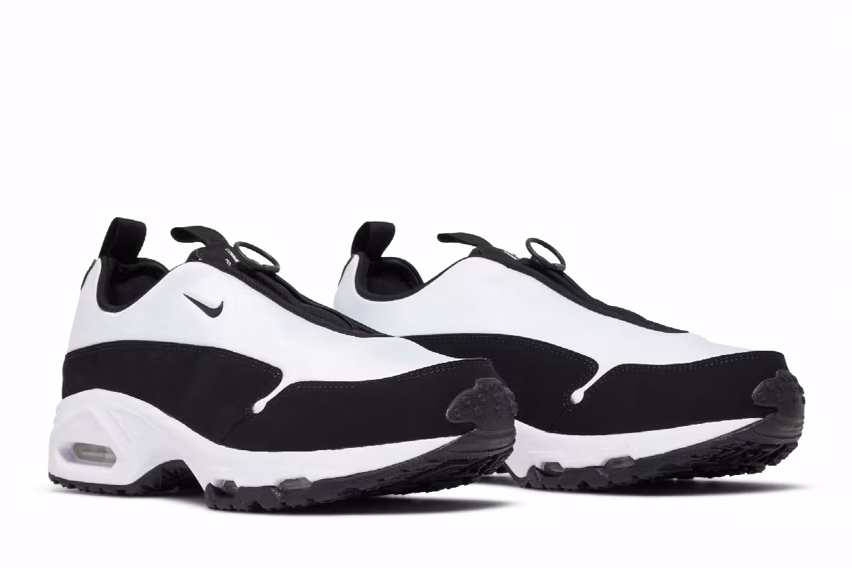 Comme des Garçons Homme Plus x Nike Air Sunder Max White Black, view 9