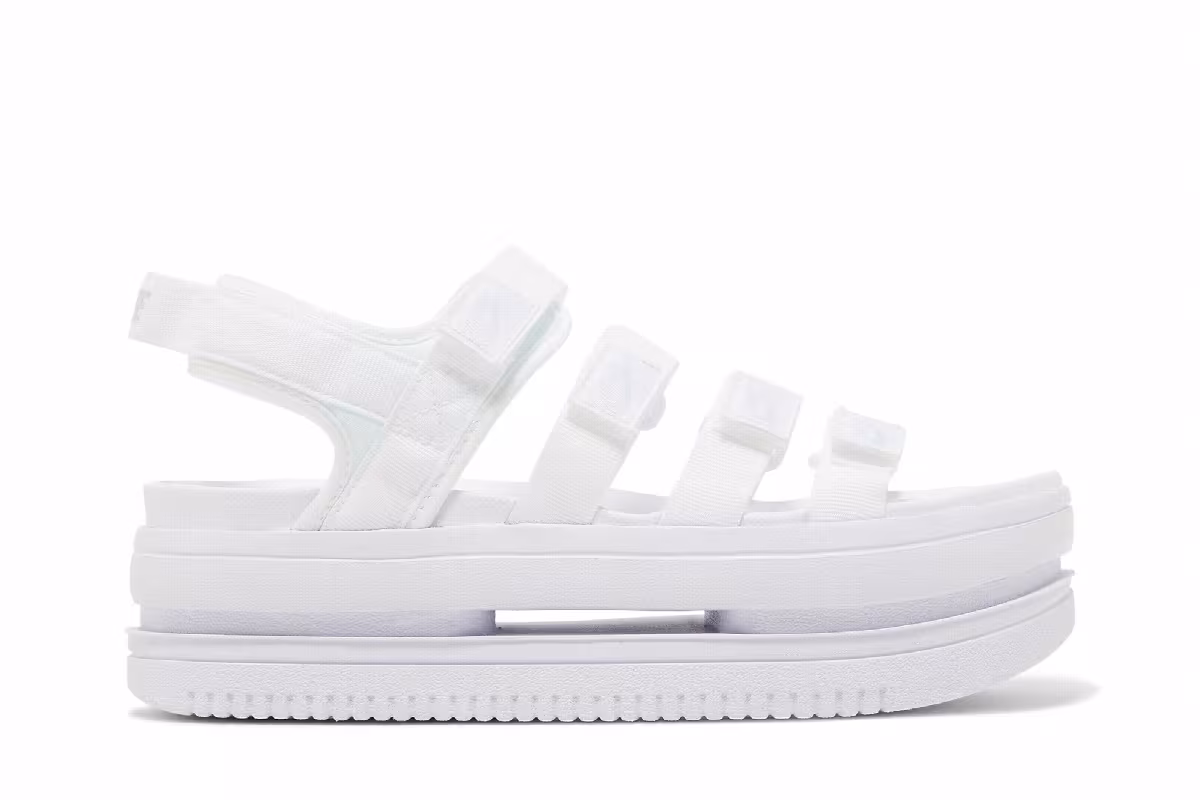 Nike Women's Icon Classic Sandal White Pure Platinum, view 2