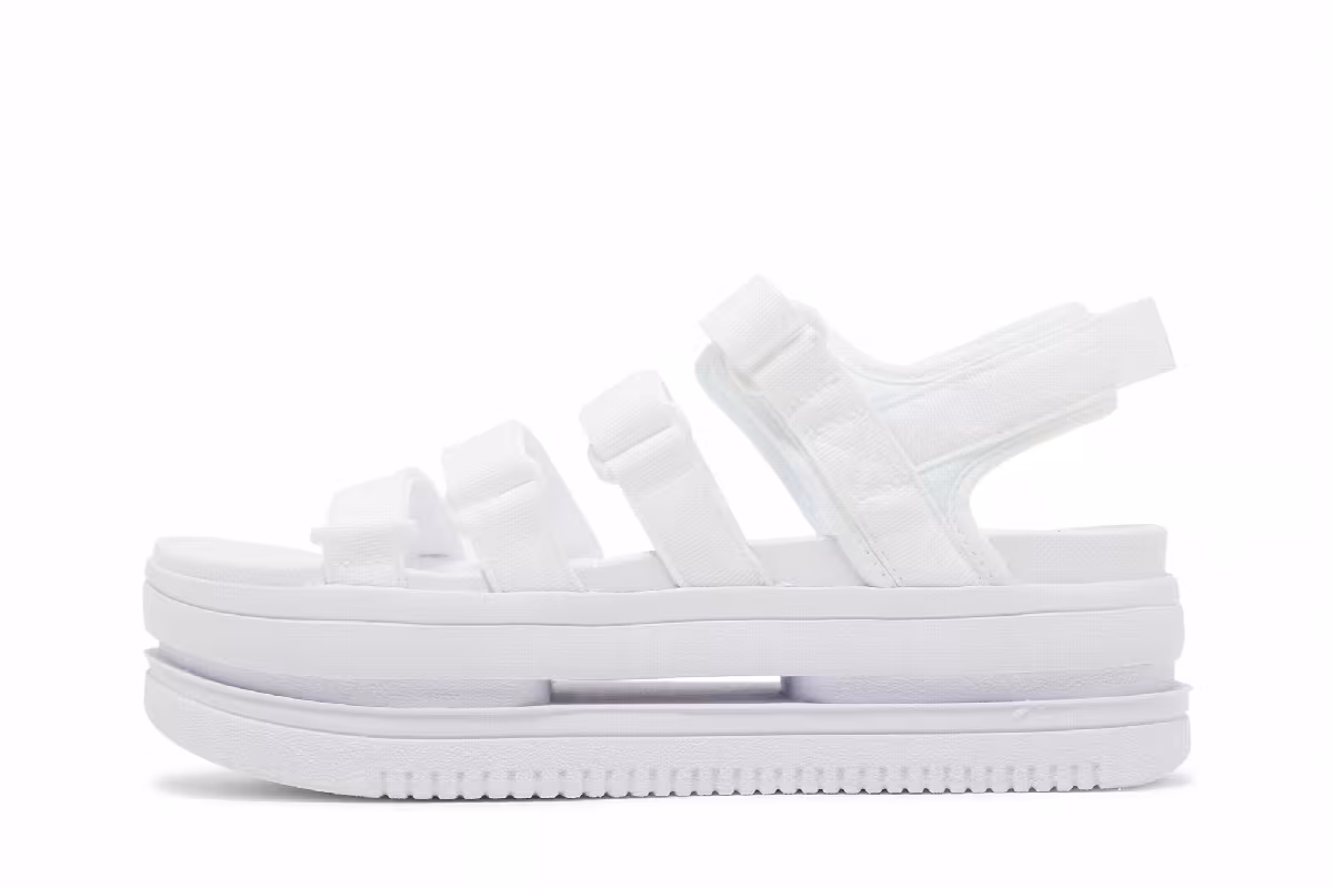 Nike Women's Icon Classic Sandal White Pure Platinum, view 4