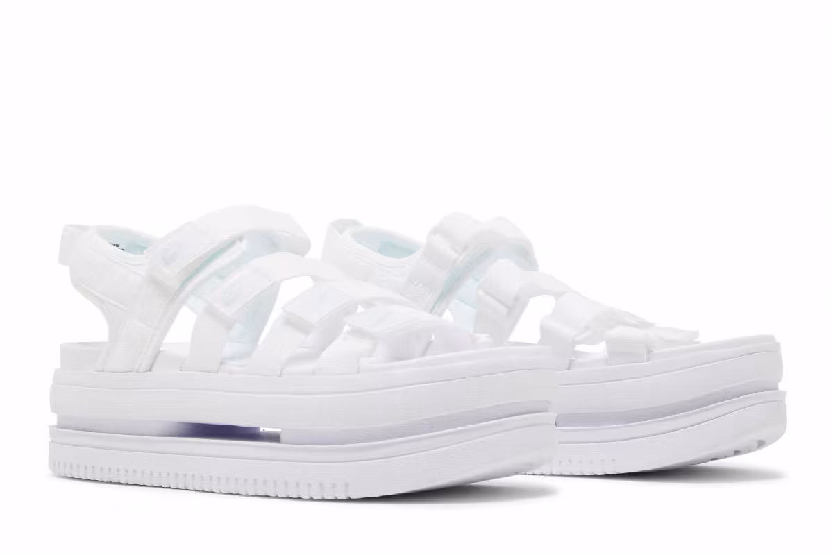 Nike Women's Icon Classic Sandal White Pure Platinum, view 9