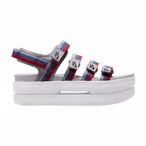 Nike Wmns Icon Classic Sandal 'Metallic Silver Game Royal'