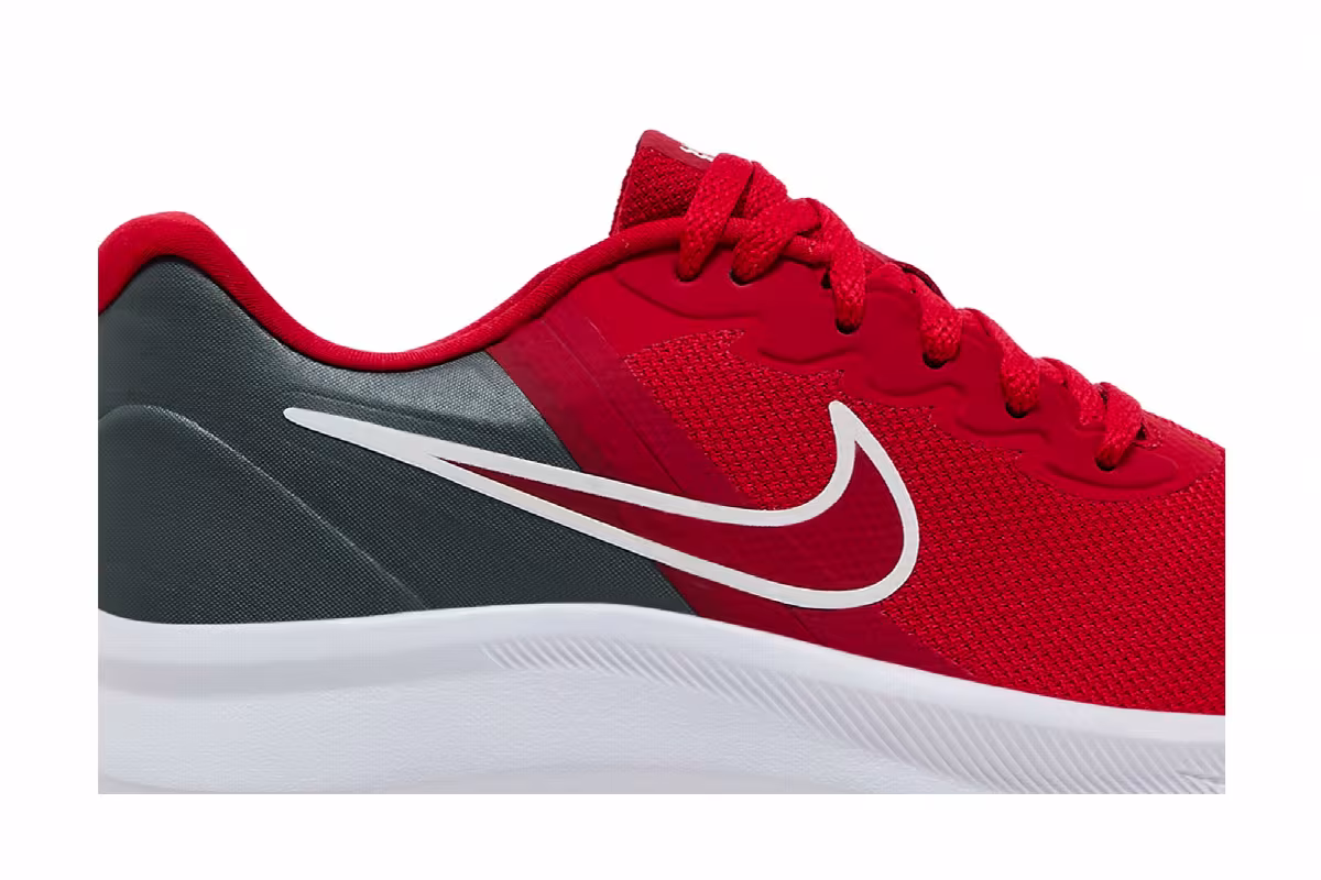 Nike Star Runner 3 GS University Red, view 3