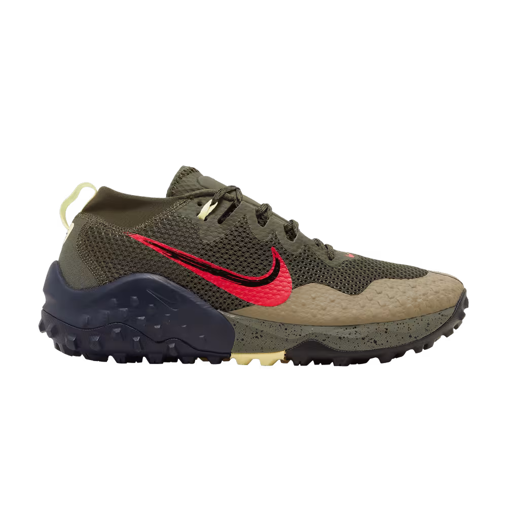 Nike Wildhorse 7 Cargo Khaki Siren Red