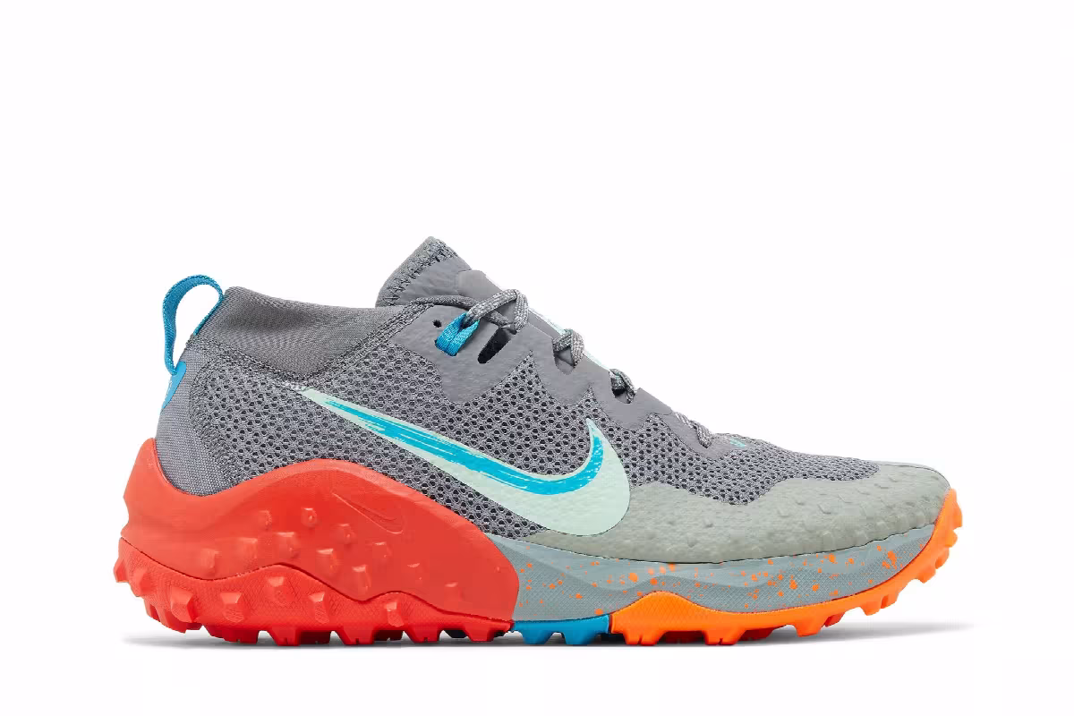 Nike Wildhorse 7 Smoke Grey Laser Blue, view 2