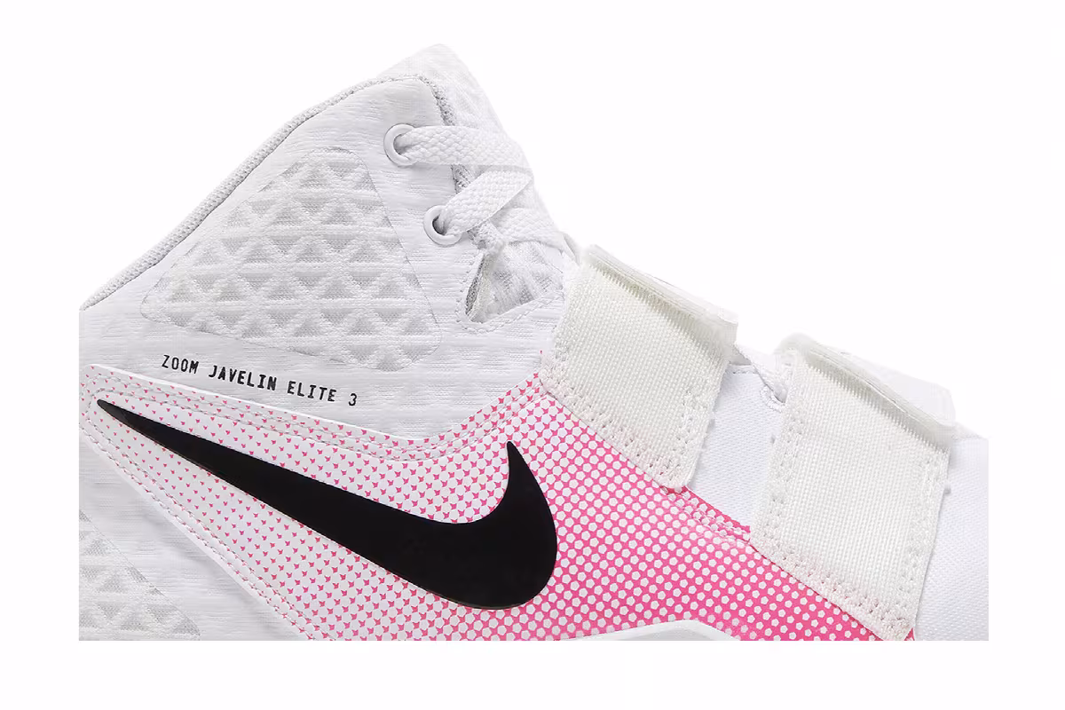 Nike Zoom Javelin Elite 3 White Hyper Pink Orange, view 3