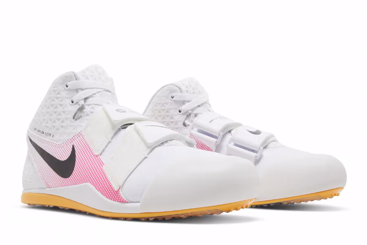 Nike Zoom Javelin Elite 3 White Hyper Pink Orange, view 9