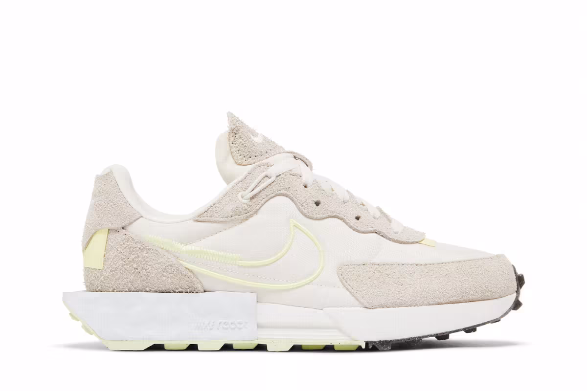 Nike Women's Fontanka Waffle Phantom Citron Tint, view 2
