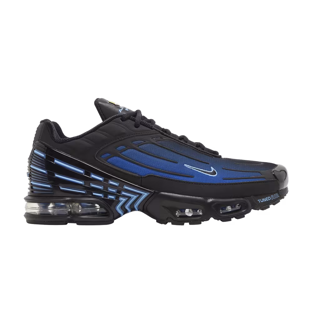 Nike Air Max Plus 3 Black Racer Blue Gradient