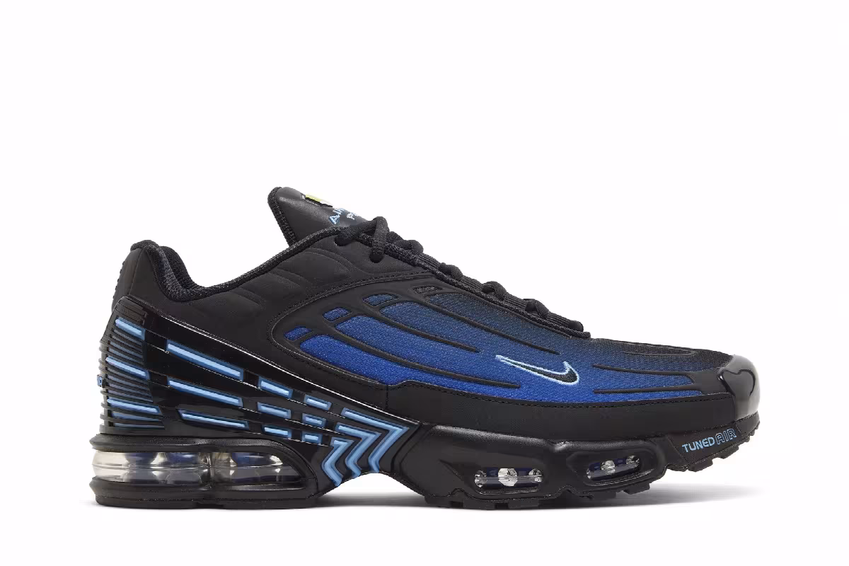 Nike Air Max Plus 3 Black Racer Blue Gradient, view 2
