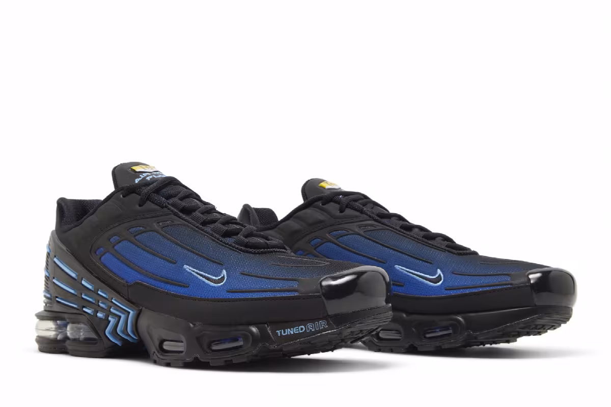 Nike Air Max Plus 3 Black Racer Blue Gradient, view 9
