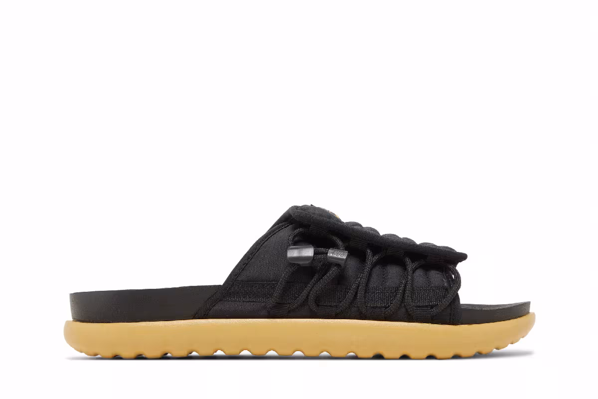 Nike Asuna 2 Slide Black Sanded Gold, view 2