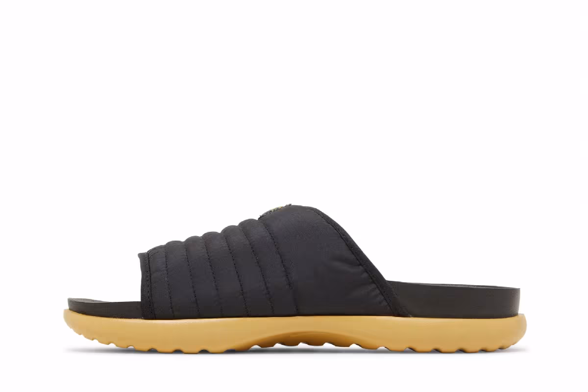 Nike Asuna 2 Slide Black Sanded Gold, view 4