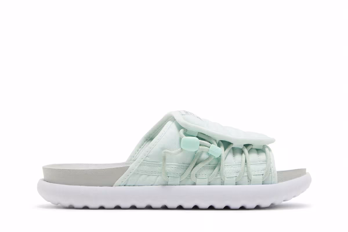Nike Women's Asuna 2 Slide Barely Green White, view 2
