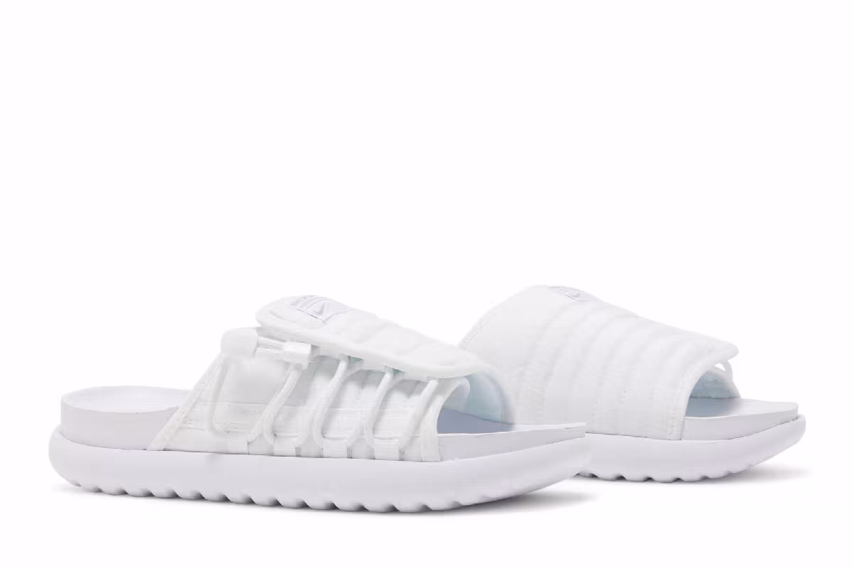 Nike Women's Asuna 2 Slide White Wolf Grey, view 9