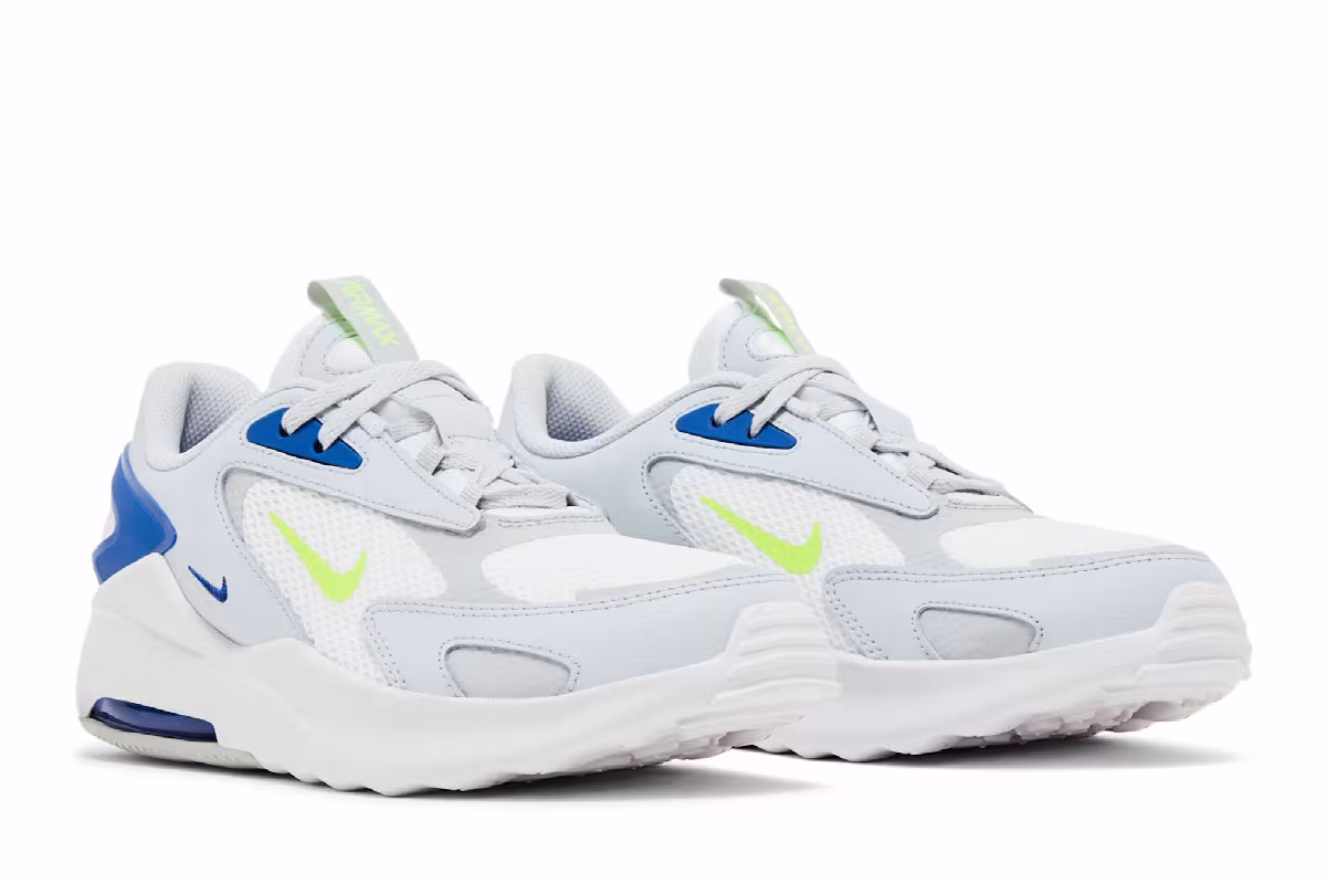Nike Air Max Bolt GS Pure Platinum Royal Volt, view 9